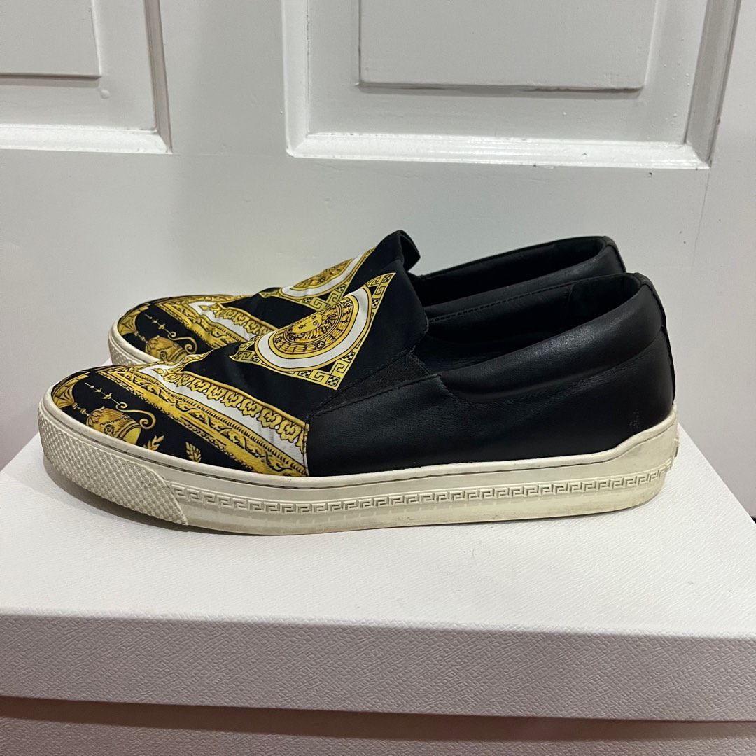 Versace slip ons on sale