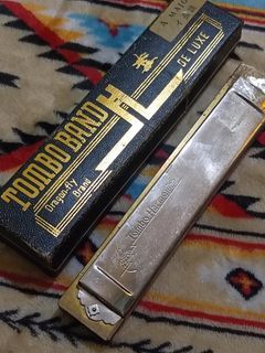 Vintage Tombo band deluxe harmonica major A
