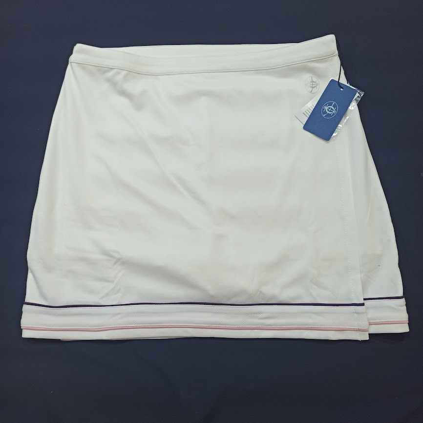 HKJC White Skirt Shorts SKORT Ladies Tennis Badminton Gym LARGE 28in Waist Sportswear Tiny Mark UNWORN Carousell