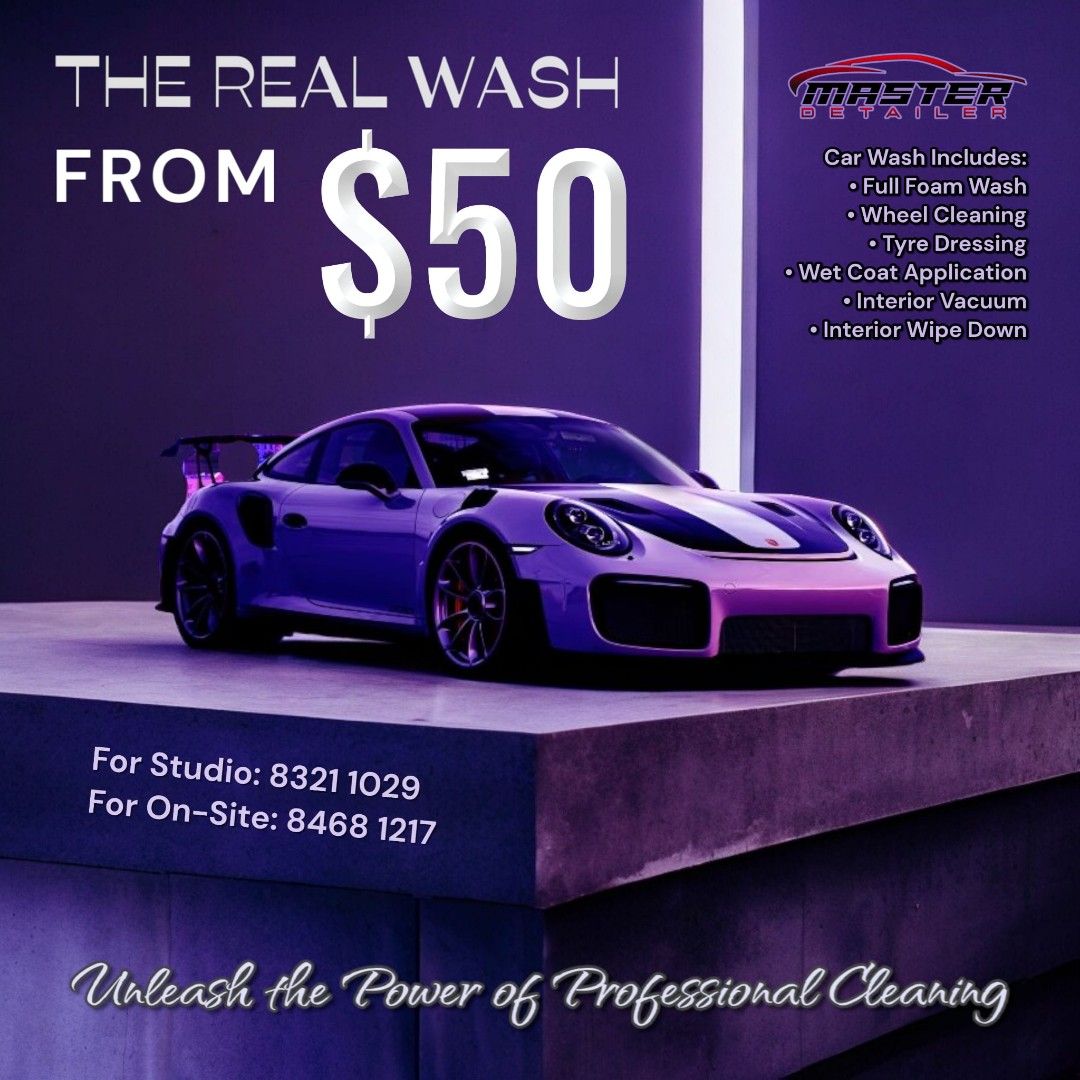 WINDSCREEN COATING PACKAGE (Category: Detailing & Protection) located in Singapore. Submitted by masterdetailer (Listing ID 1330780993, Image 2). Description: Glass Coating Packages: 1) Basic Glass Coating: (Last up to 3 months) $68 (Sedan,SUV), $98 (MPV) 2) GYEON Q² Quick View: (Last up to 6 months) $108 (Sedan,SUV), $138 (MPV) 3) GYEON Q² View EVO: (Last up to 24 months) $218 (Sedan), $248 (SUV,MPV) -ADD-ON: Glass / Sun Roof @ $50. Consist of t