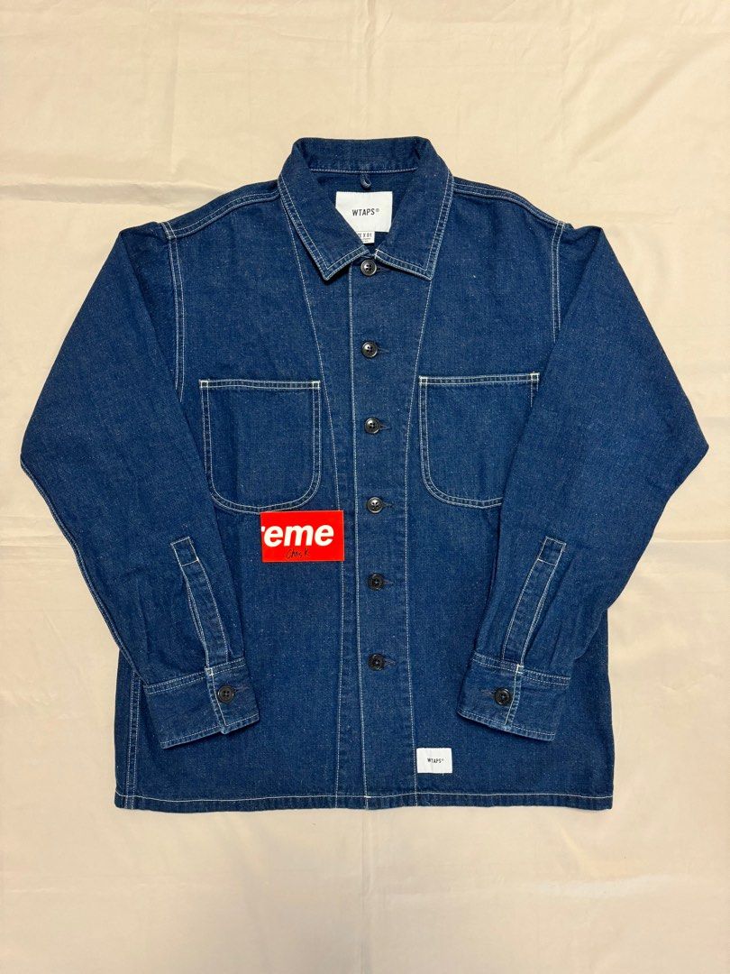 wtaps MINE LS/SHIRT.COTTON.DENIM デニム シャツ シャツ