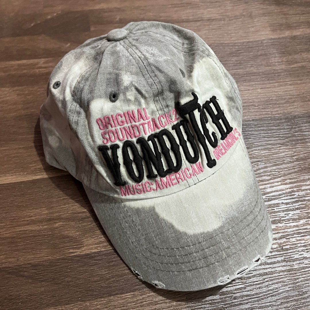 OLD コーデュロイ キャップ 00s y2k ビンテージ レトロ トラッカー