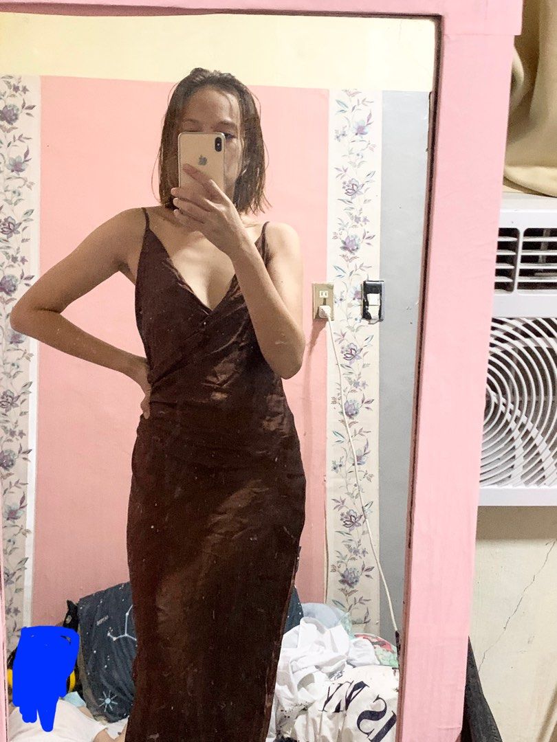 Zara brown satin dress, Women's Fashion, Dresses & Sets, Dresses on Carousell Zara brown satin dress, Women's Fashion, Dresses & Sets, Dresses on Carousell