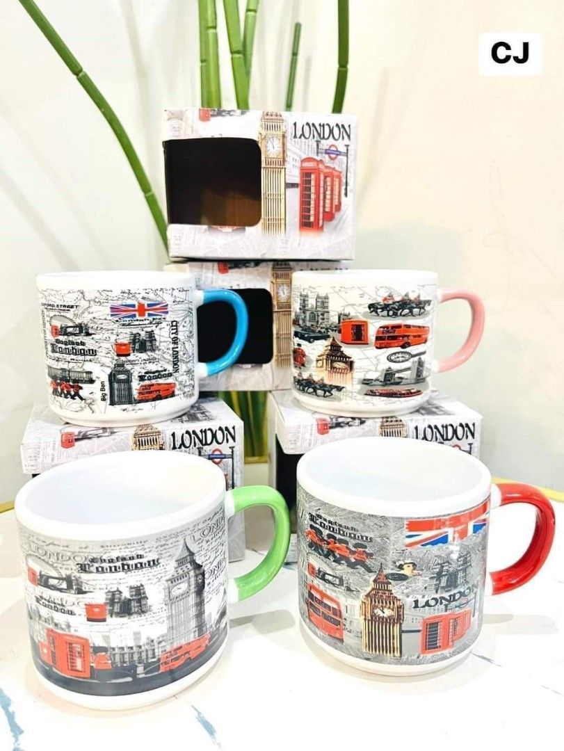 2pc London Coffee Mug (Category: Coffee & Tea Tableware) located in Caloocan City. Submitted by onlineshoppersph (Listing ID 1330977809, Image 1). Description: ✅100% Brand New ✅Good Quality Cash On Deliver - Metro Manila - Delivery Fee/Handling Fee shouldered by BUYERS - DF/HF depends on BUYERS Location Thank You.