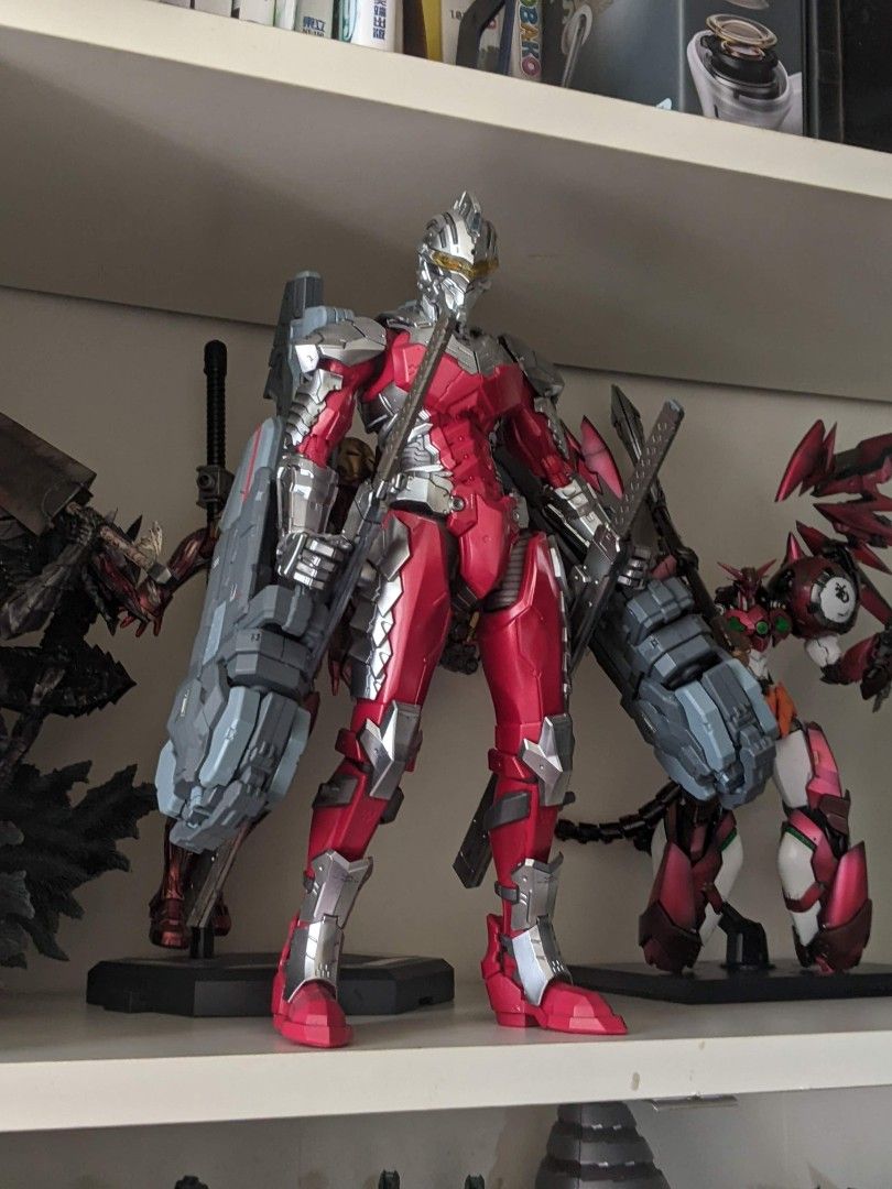 模型塗裝完成品御模道機動奧特曼賽文ultraman suit 7.3 seven