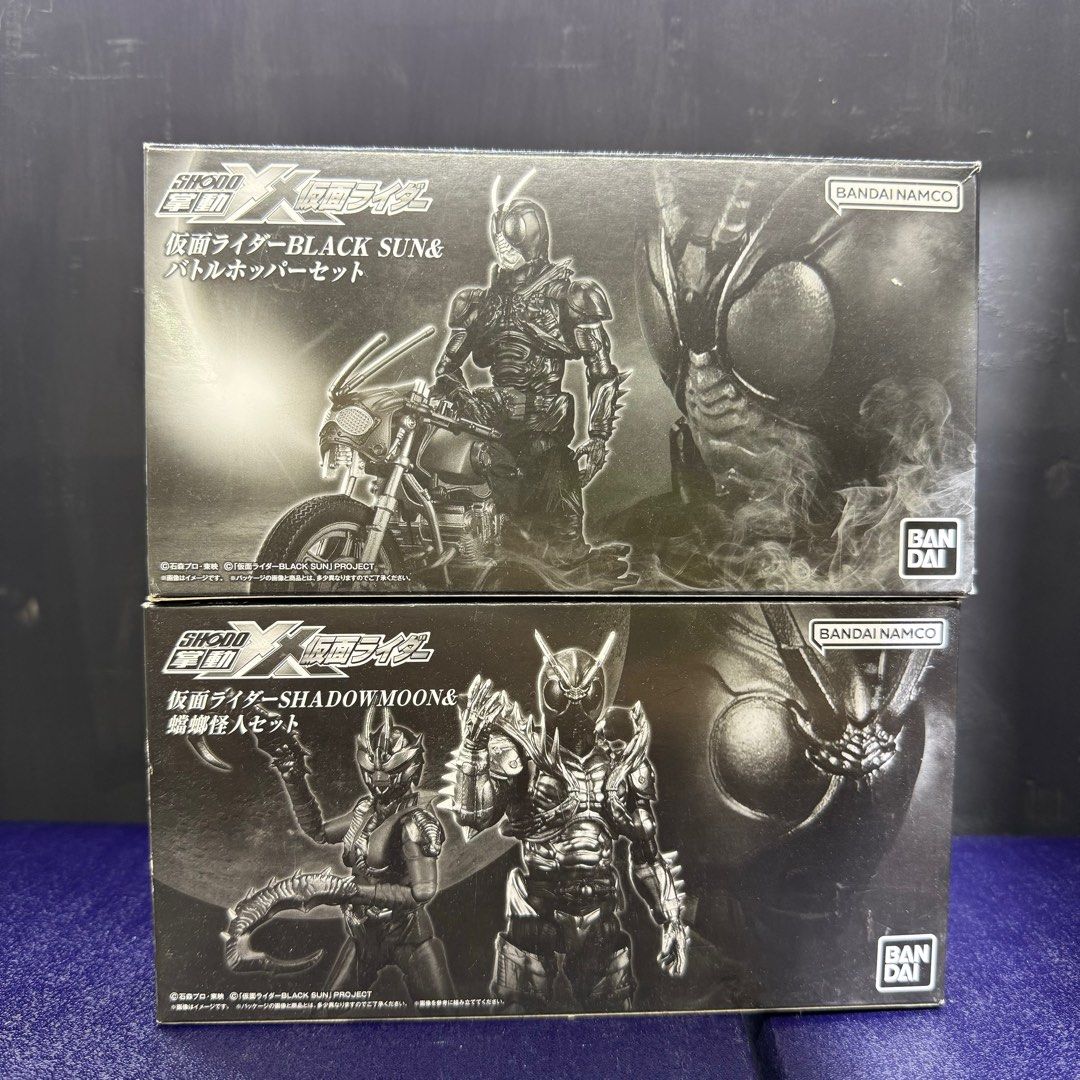 掌動-XX 仮面ライダーSHADOWMOON&蟷螂怪人セットプレミアムバンダイ 掌動-XX 仮面ライダーSHADOWMOON＆蟷螂怪人セット【プレミアム