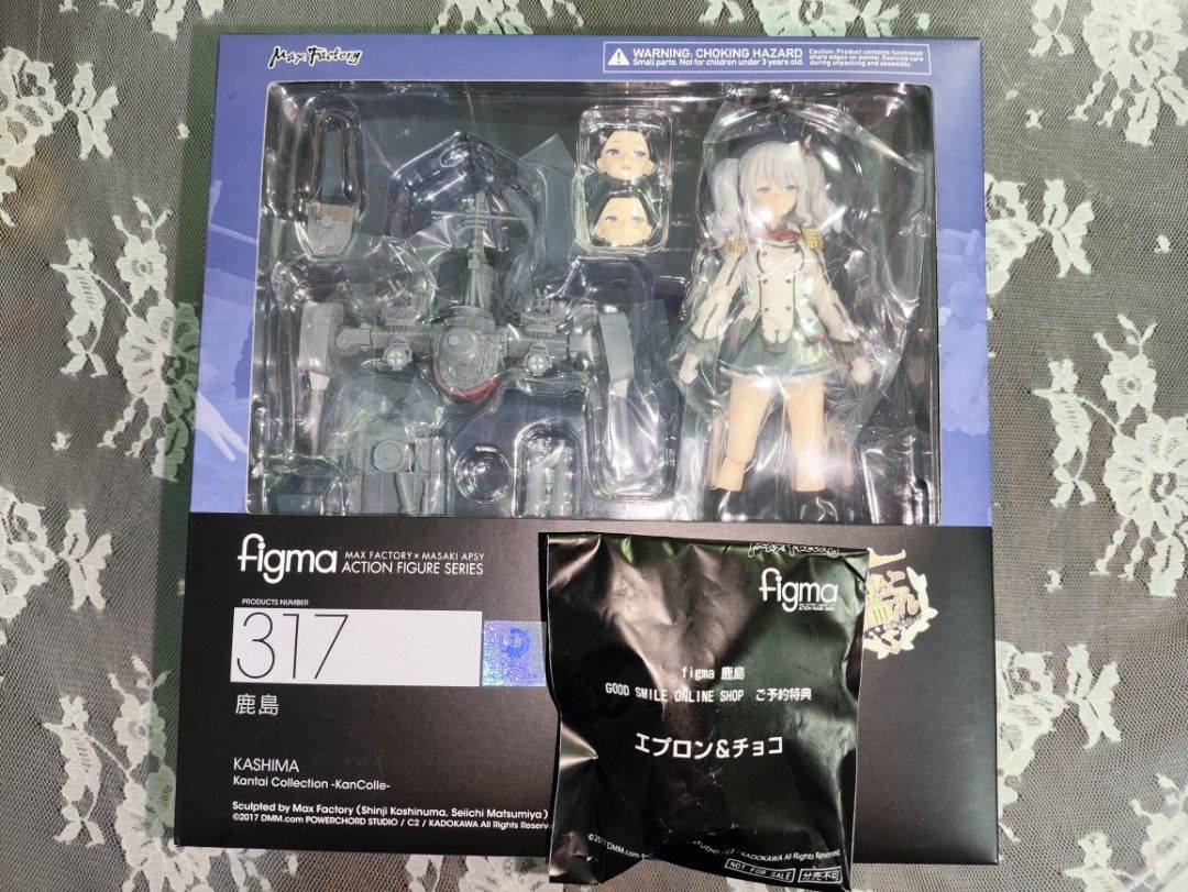 figma 鹿島 予約特典「エプロン＆チョコ」付き 艦これ 未開封品 未開封