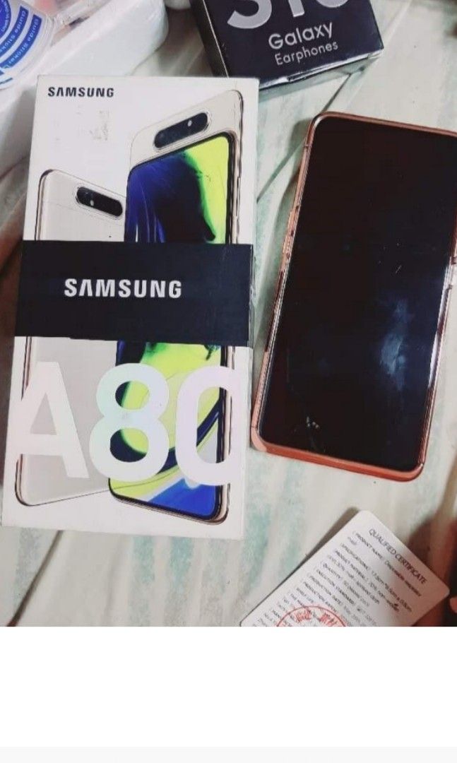 A80 samsung 2018 (Category: Samsung) located in Manila. Submitted by sheinevida (Listing ID 1330962394, Image 1). Description: 8 128 black pink edition still smooth and working well po no heavy apps installed since day 1 only used this for emails social med coms and basic calls and txt rotating camera smooth rotates perfectly with dents po top and bottom part as you can see on the picture current issue due to update nakakaline once too much press