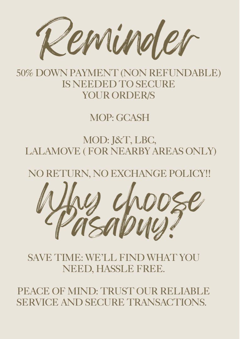 ACIENDA DESIGNER OUTLET PASABUY (Category: Announcements) located in San Fernando. Submitted by yourdeclutterbuddy (Listing ID 1330898939, Image 3). Description: PASABUY goes to Acienda Outlet Store in Cavite! Budget-Friendly Gift? Christmas Gift? Birthday Gift? Exchange Gift? Deserve ko ‘to Gift? WE GOT YOU! We are now accepting Pasabuy orders for upcoming October 19 and 20. If you have pictures, designs, and sizes of the product you want, you c