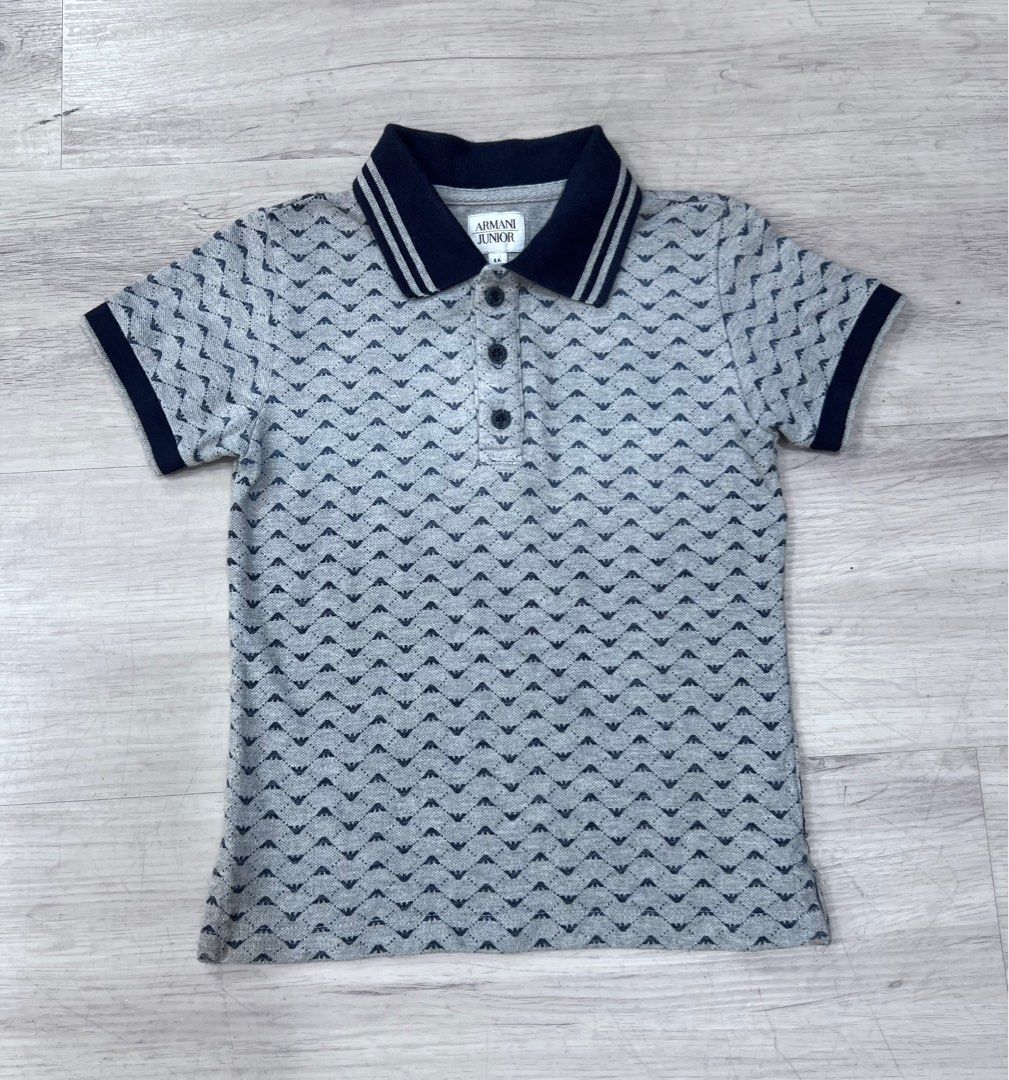 Armani Junior Polo Shirt sz 4 5Y