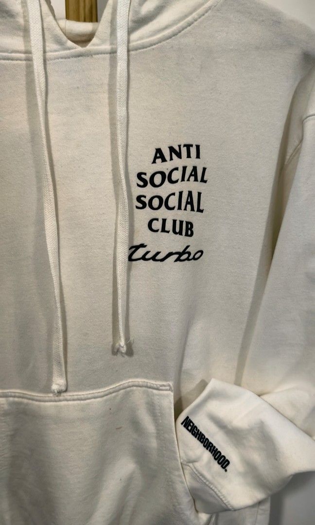 ASSC X NEIGHBORHOOD X TURBO 911 HOODIE JAPAN COLLAB ANTI SOCIAL SOCIAL CLUB