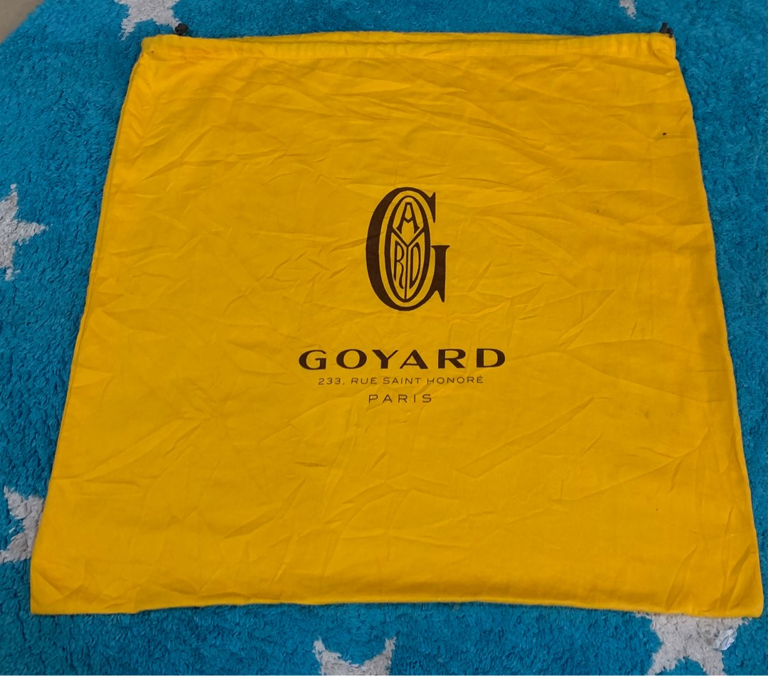 Authentic goyard dust bag on sale