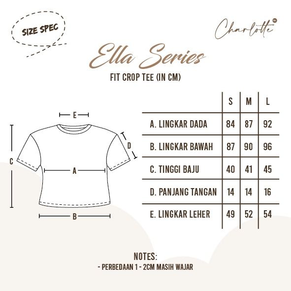 Baju Kaos Crop Top Hitam Polos Wanita