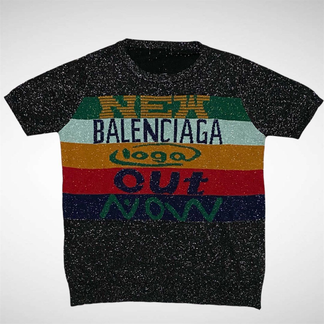 BALENCIAGA NEW LOGO OUT NOW Women s Fashion Tops Shirts on Carousell