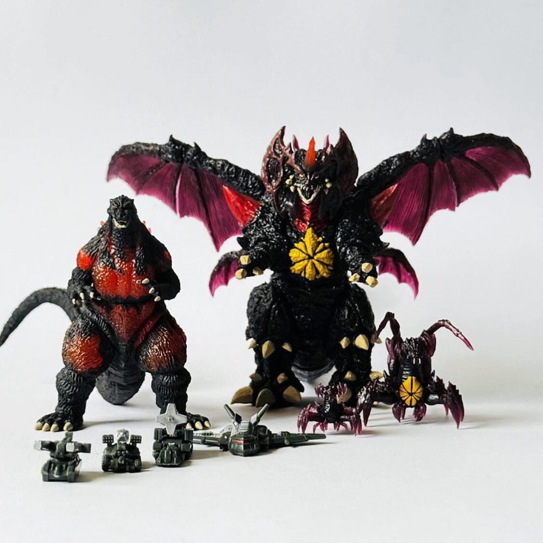 ゴジラ hgX バーニングゴジラ　デストロイア　コンプセット（発光ユニットなし） ゴジラ ガシャポンHGXゴジラ｜ガシャポンオフィシャルサイト