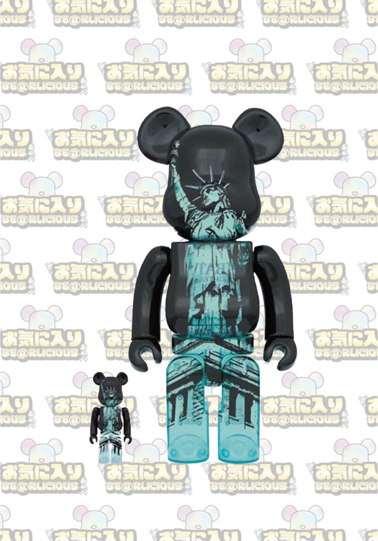 Statue of Liberty BE@RBRICK 100％ & 400％