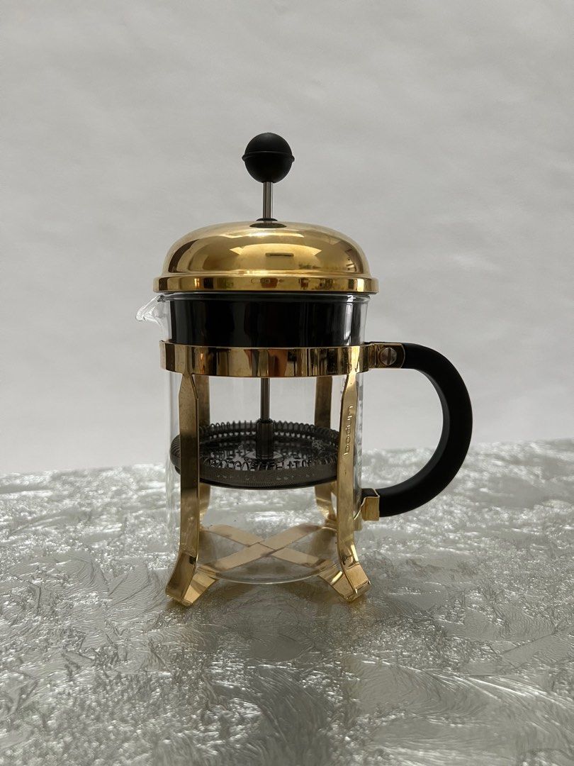 Brass french press top