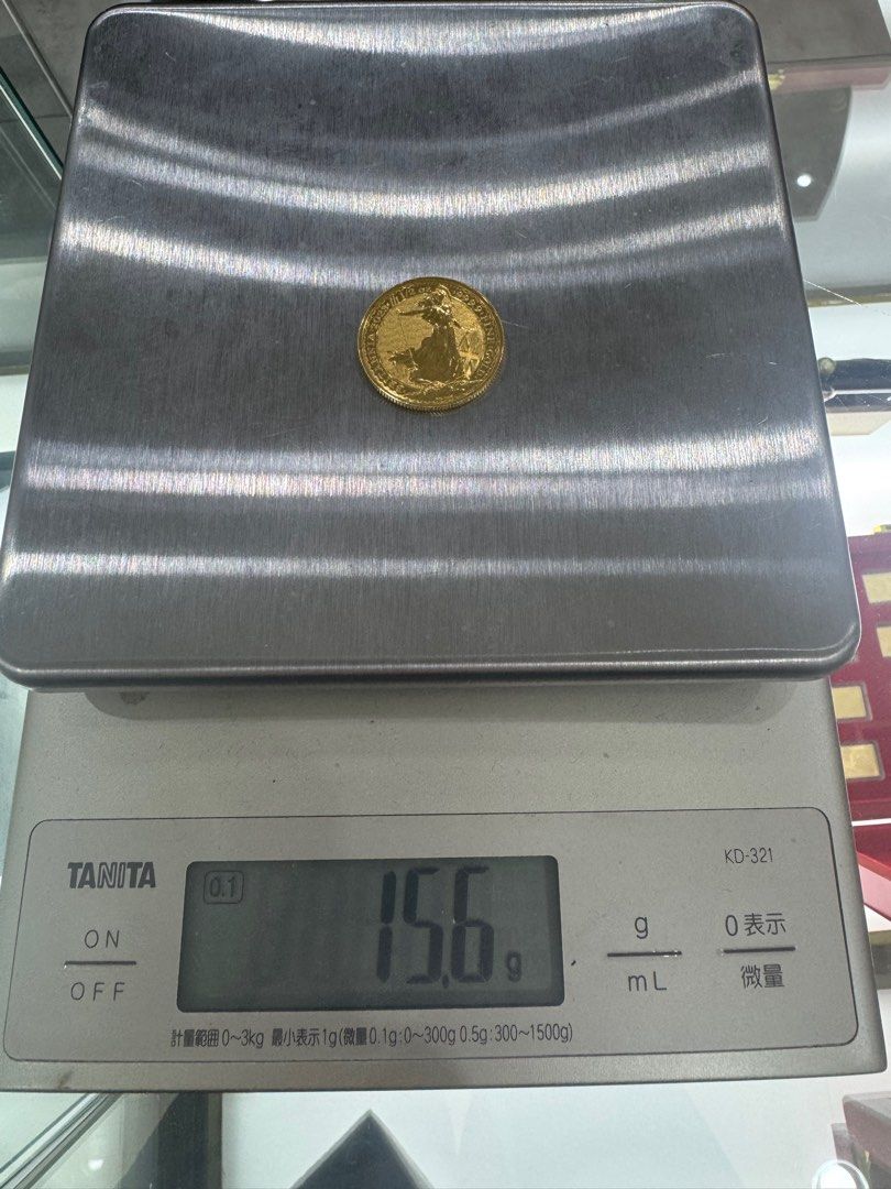BRITANNIA (Category: Currency) located in Taguig. Submitted by aaustriaaa (Listing ID 1330895236, Image 3). Description: 24k 1/2oz BRITANNIA 2023 GOLD COIN .