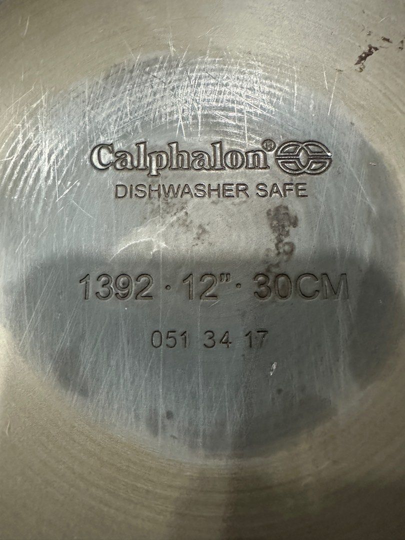 Calphalon Non stick Pan 12” Dishwasher safe from US (Category: Cookware & Accessories) located in Cavite. Submitted by jazz.shop (Listing ID 1331017682, Image 2). Description: .