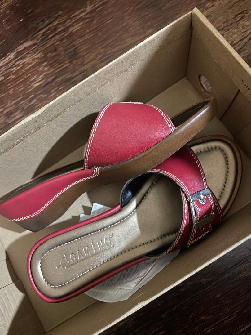 Camino Sandals Women s Fashion Footwear Flats Sandals on Carousell
