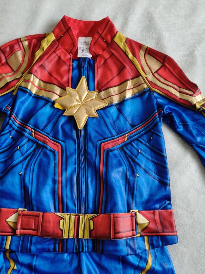 Captain Marvel costume7 8y o Babies Kids Babies Kids Fashion on Carousell