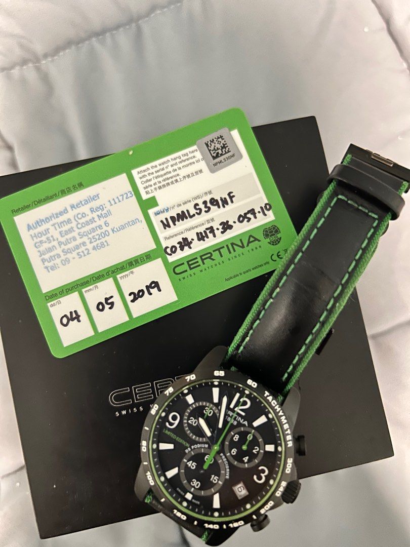 Certina wrc watch hot sale