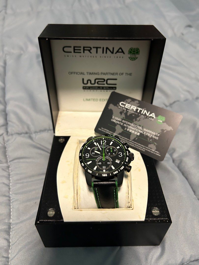 Certina Watch WRC Swiss Made