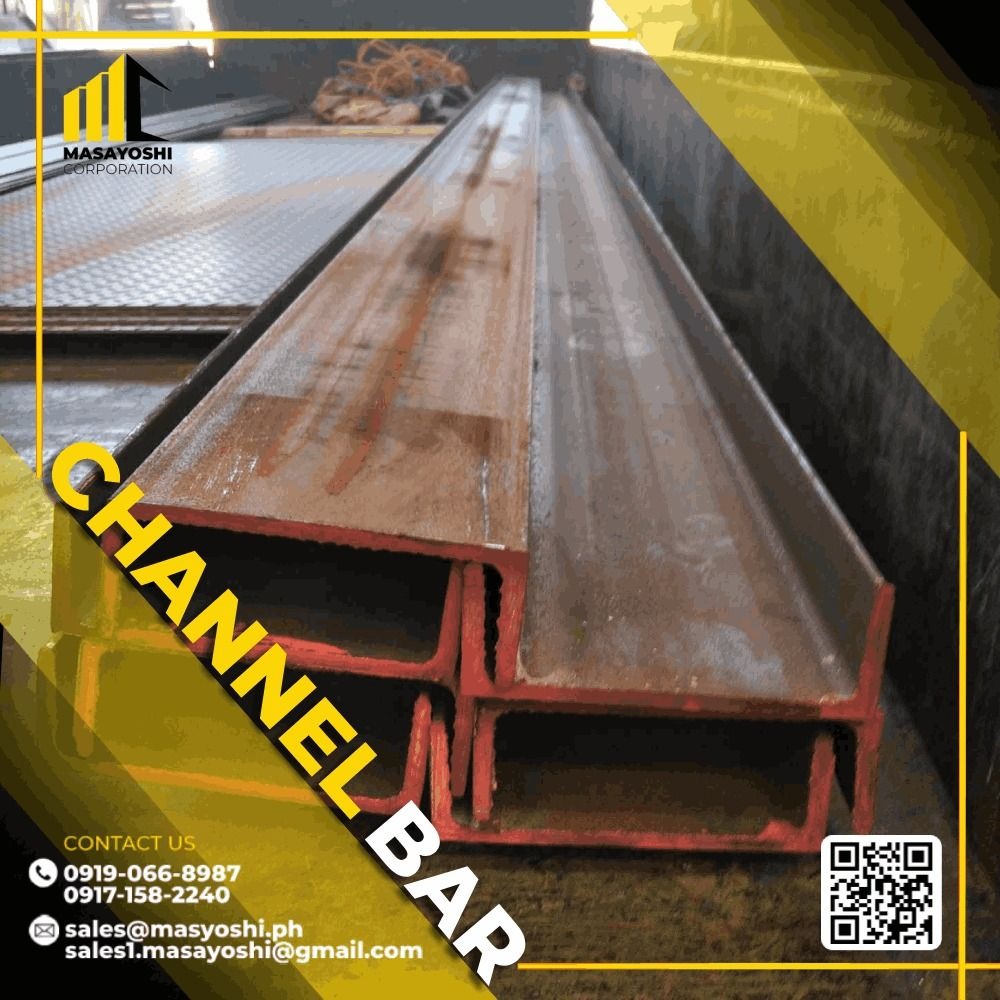CHANNEL BAR 150MM X 47MM X 4.6MM X 6M / C Channel / Cosntruction Supply ...