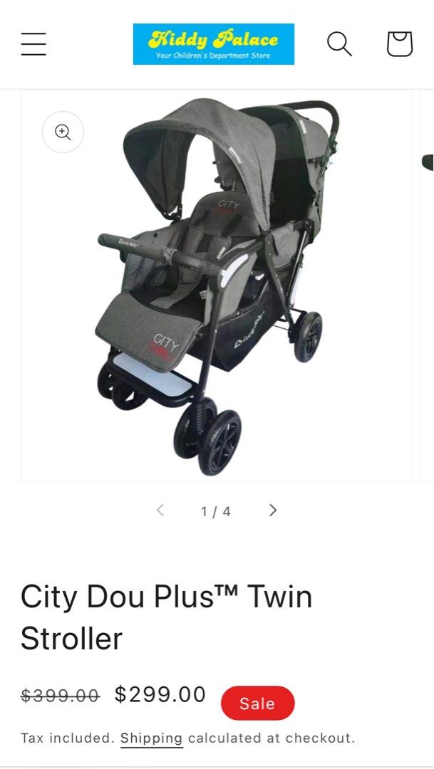 Kiddy palace stroller online