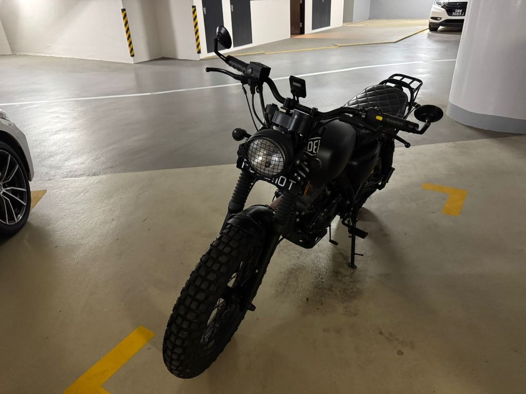 Class 2B Cafe Racer Mutt 125 Fat Sabbath (Reg: Sept 2022), Motorcycles ...