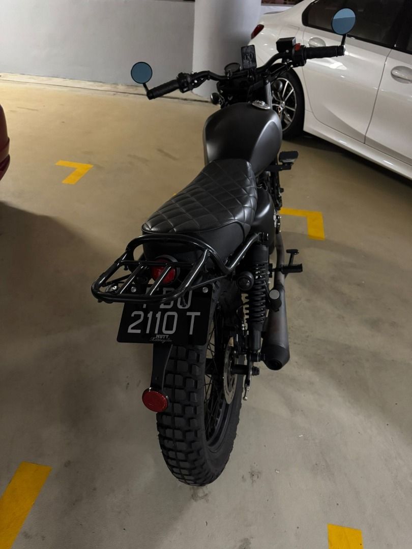 Class 2B Cafe Racer Mutt 125 Fat Sabbath (Reg: Sept 2022), Motorcycles ...
