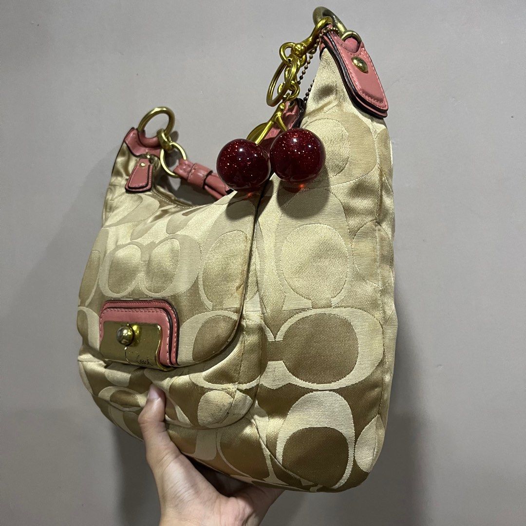 Coach Kristin Sateen Shoulder Bag Luxury Bags Wallets on Carousell