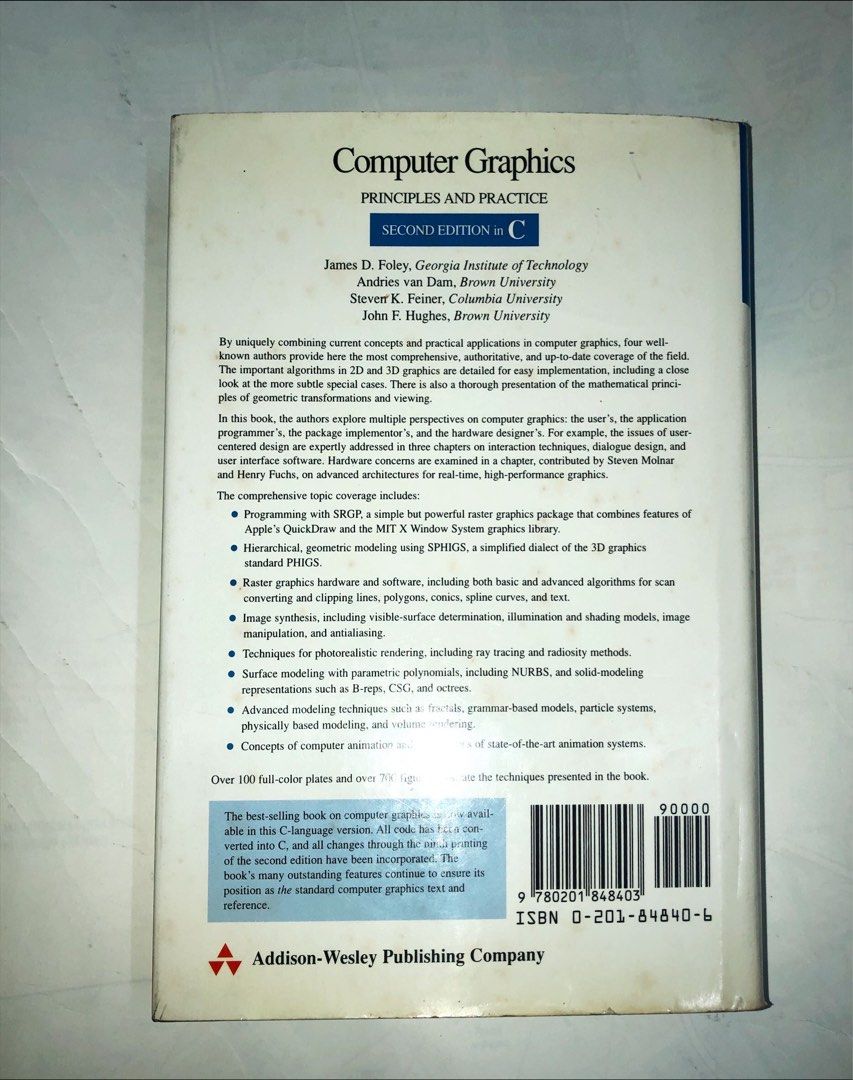 Computer Graphics - Principals and Practice, Hobbies & Toys, Books ...