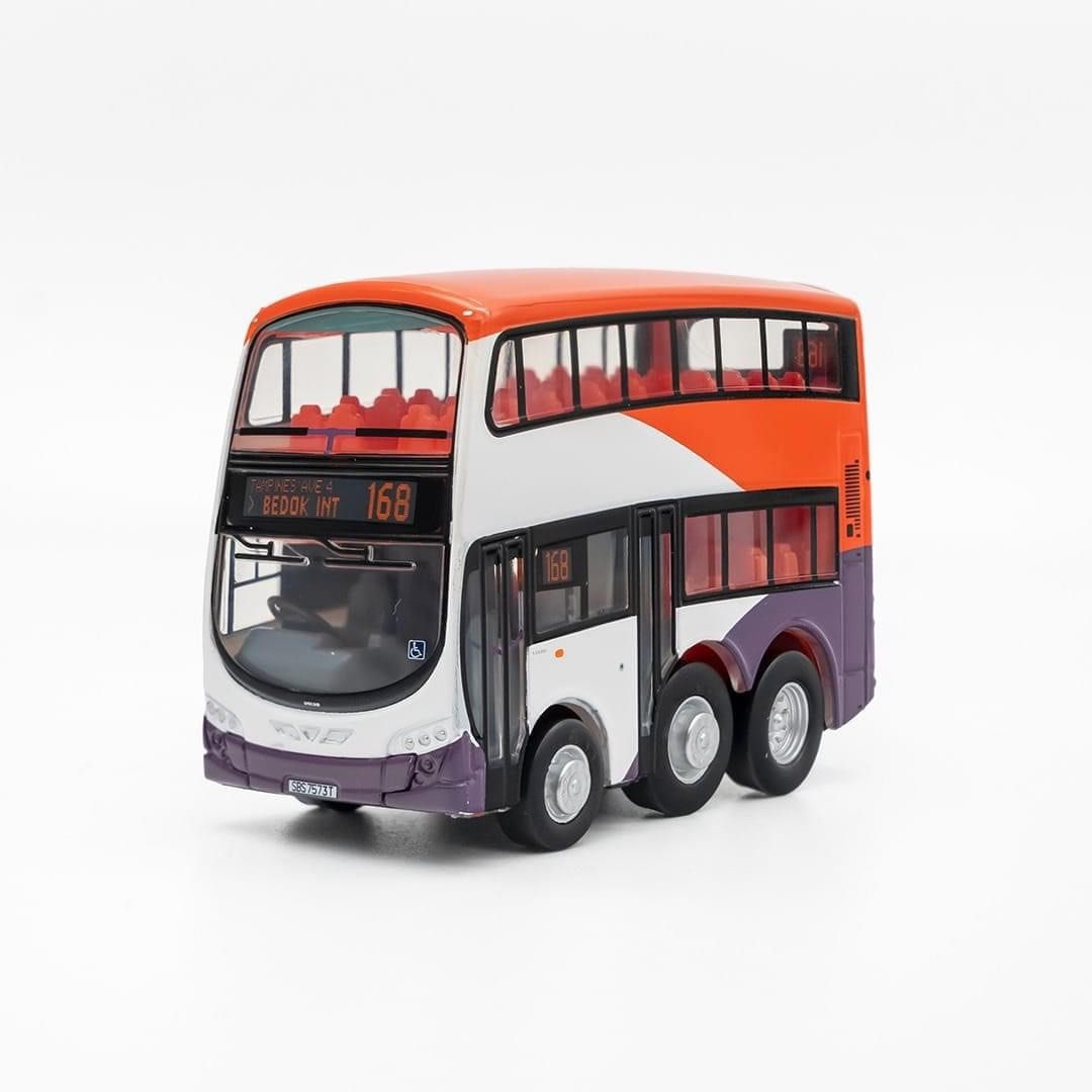 Cute B9TL Singapore Double Decker Bus (Svc 168), Hobbies & Toys, Toys &  Games on Carousell