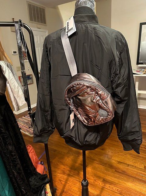 Danskin quilted backpack store