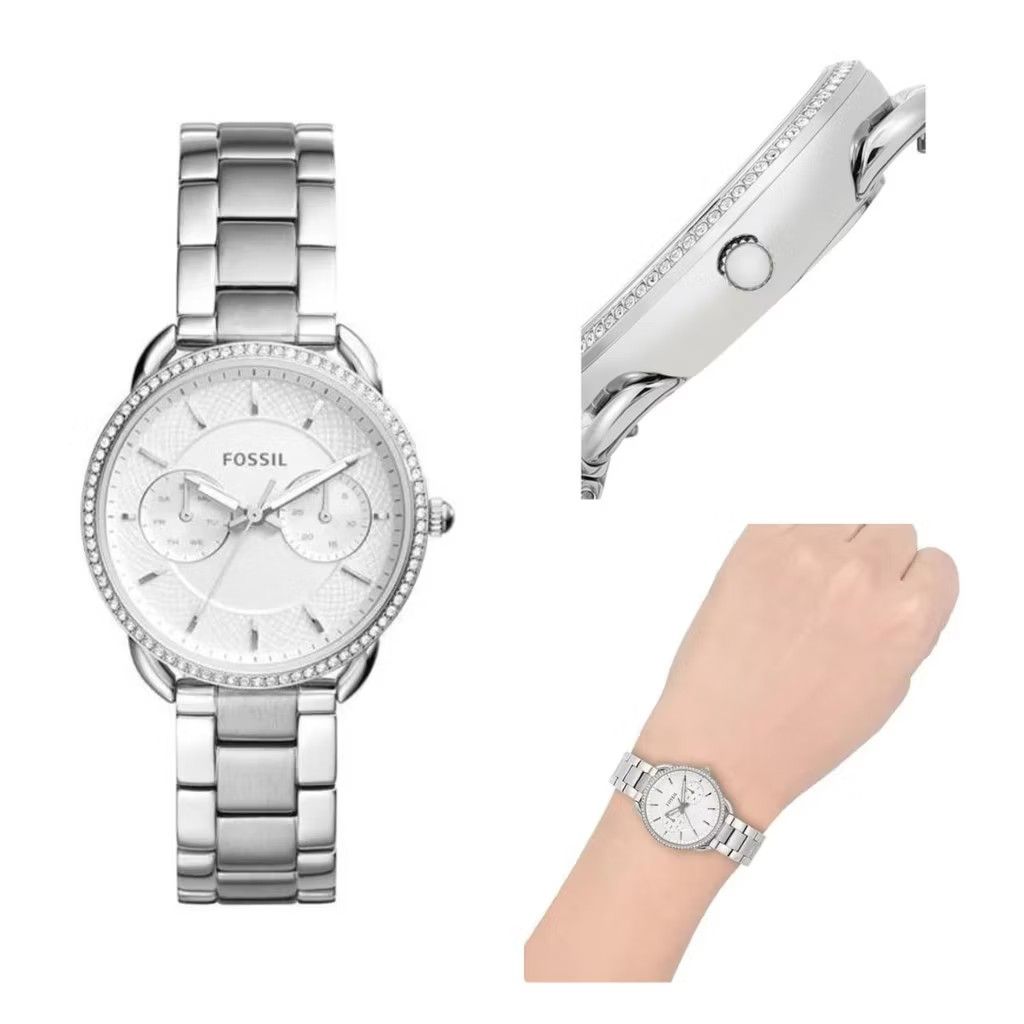 Fossil watches ladies silver best sale