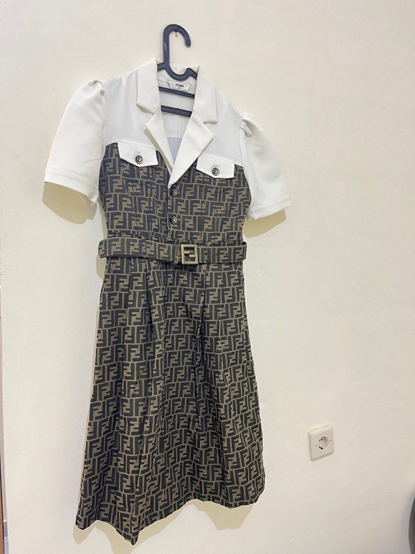 Fendi Spring Summer Shirt Dress Mirror. ORI nya 1.700