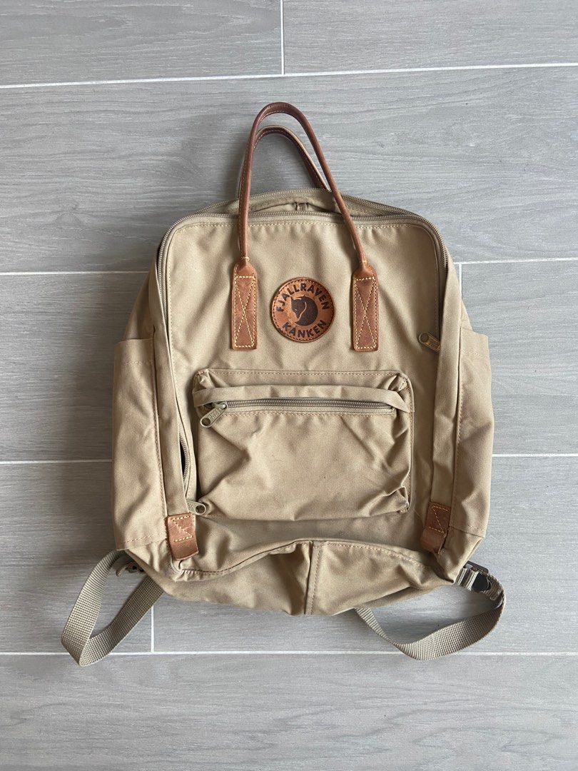 Fjallraven Kanken Tan Brown Backpack Carousell