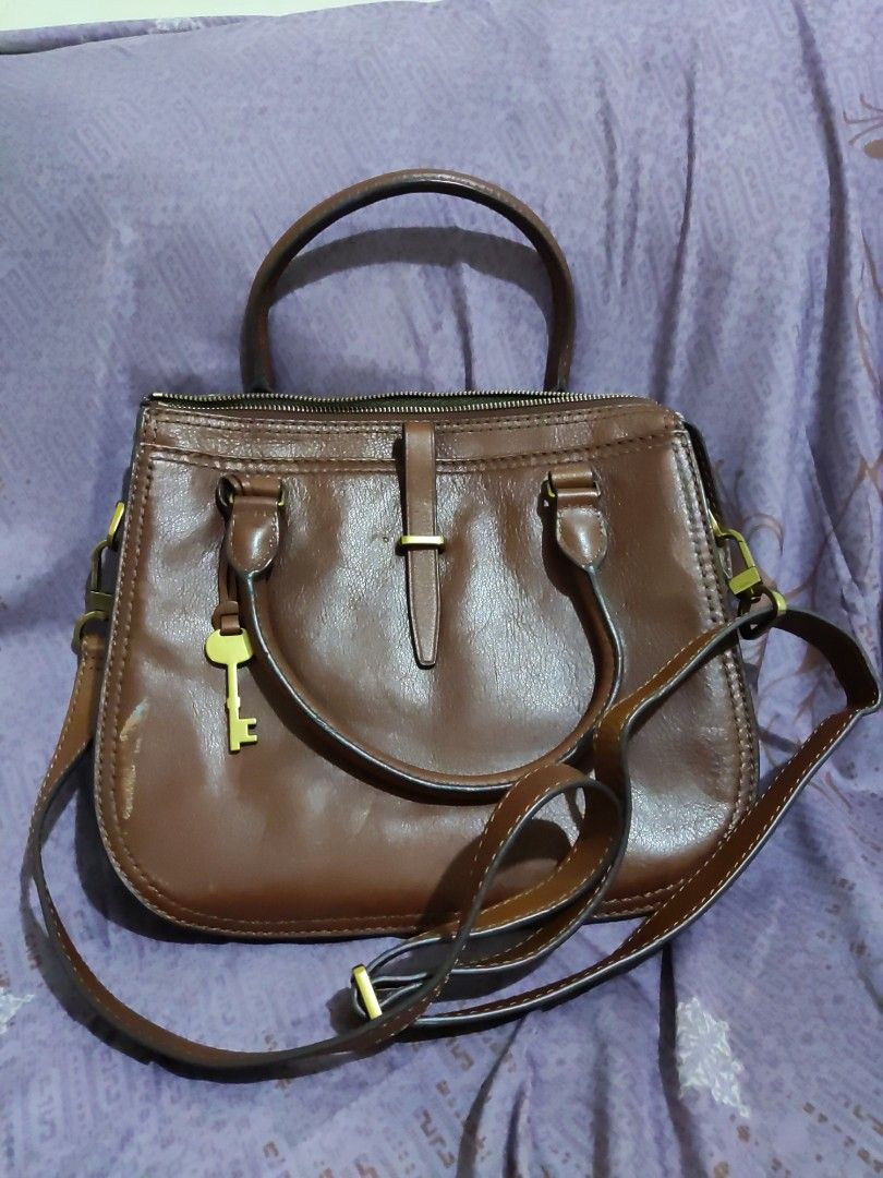 Fossil Ryder Medium Barang Mewah Tas Dompet di Carousell