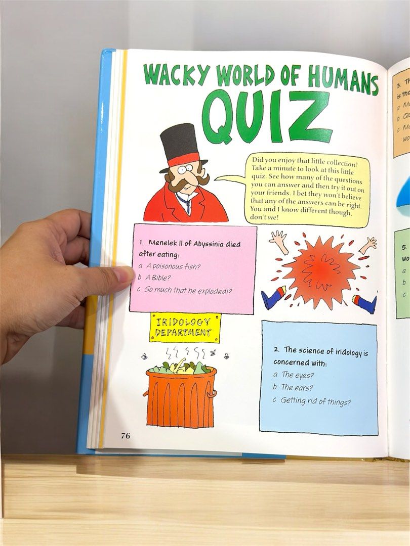 Foul facts (Category: Children's Books) located in Tacloban City. Submitted by dreadhead (Listing ID 1330931980, Image 3). Description: 😊 Engaging and Funny: The book is packed with quirky and sometimes disgusting facts, presented in a way that is both entertaining and educational. This can make learning about the world fun and engaging for children. 🧑‍🔬Scientific Exploration: The book covers a wide range of scientific topics, from biology to 