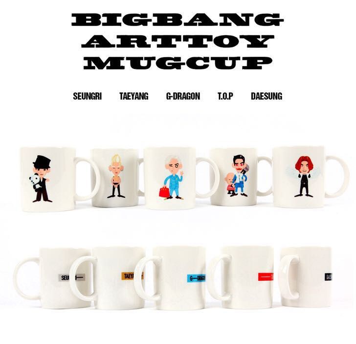 G-DRAGON Art Toy Mug Cup with Box|BIGBANG ART TOY by ERIC SO