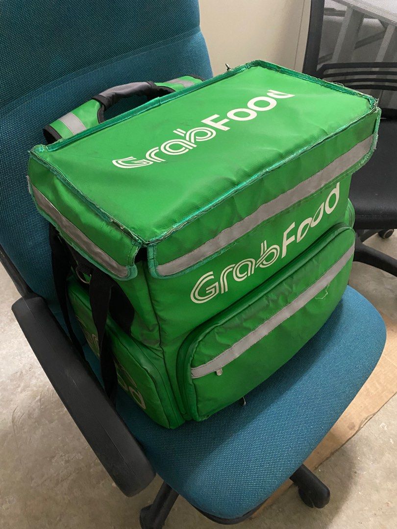 Grab Food Delivery Bag Motorcycles Motorcycle Accessories on Carousell