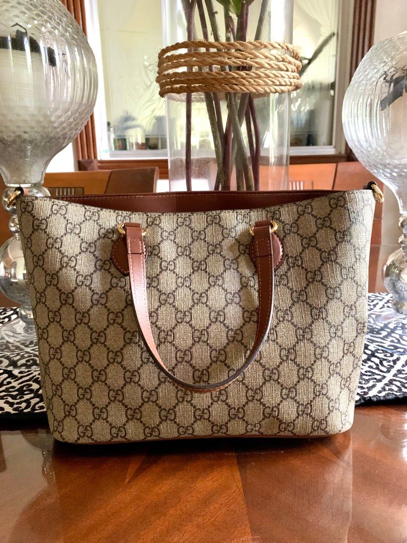 Gucci eden small gg supreme tote bag deals