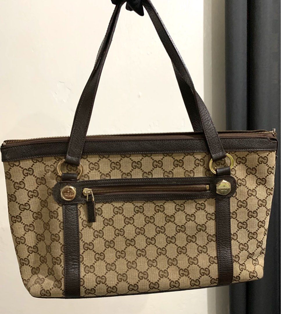 Gucci Monogram Canvass Shoulder Bag
