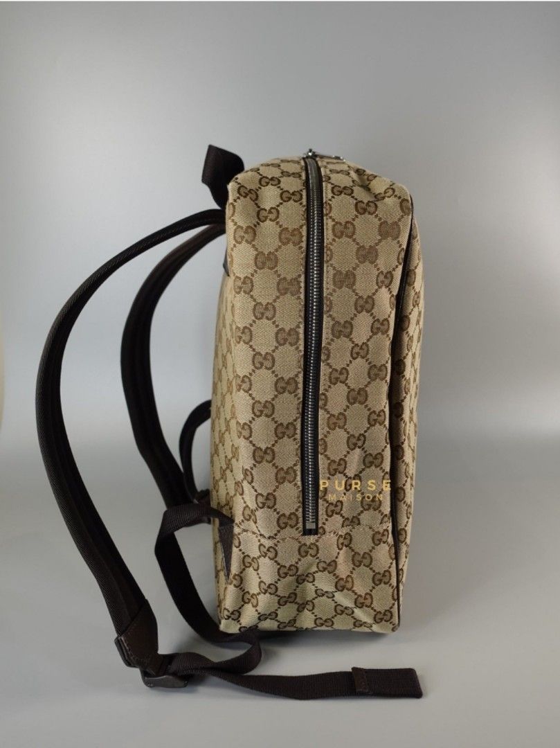 Gucci Supreme Square Rucksack Canvas Backpack