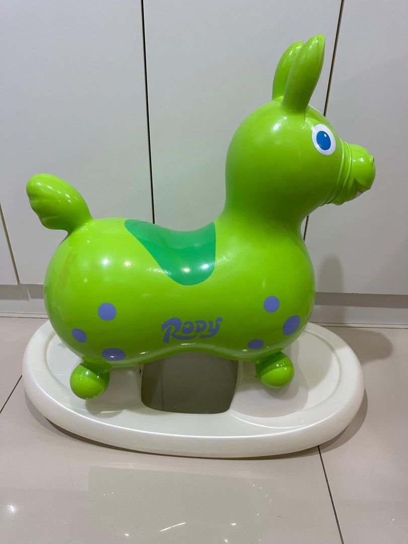 Green Rody Gymnic Rody and Rocking Base (Lime Green Rody & Rocking Base), Babies ...