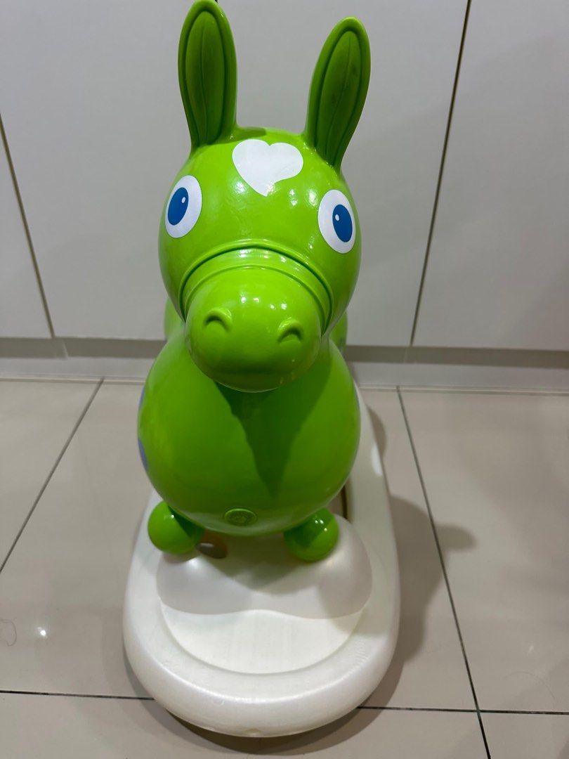 Green Rody Gymnic Rody and Rocking Base (Lime Green Rody & Rocking Base), Babies ...