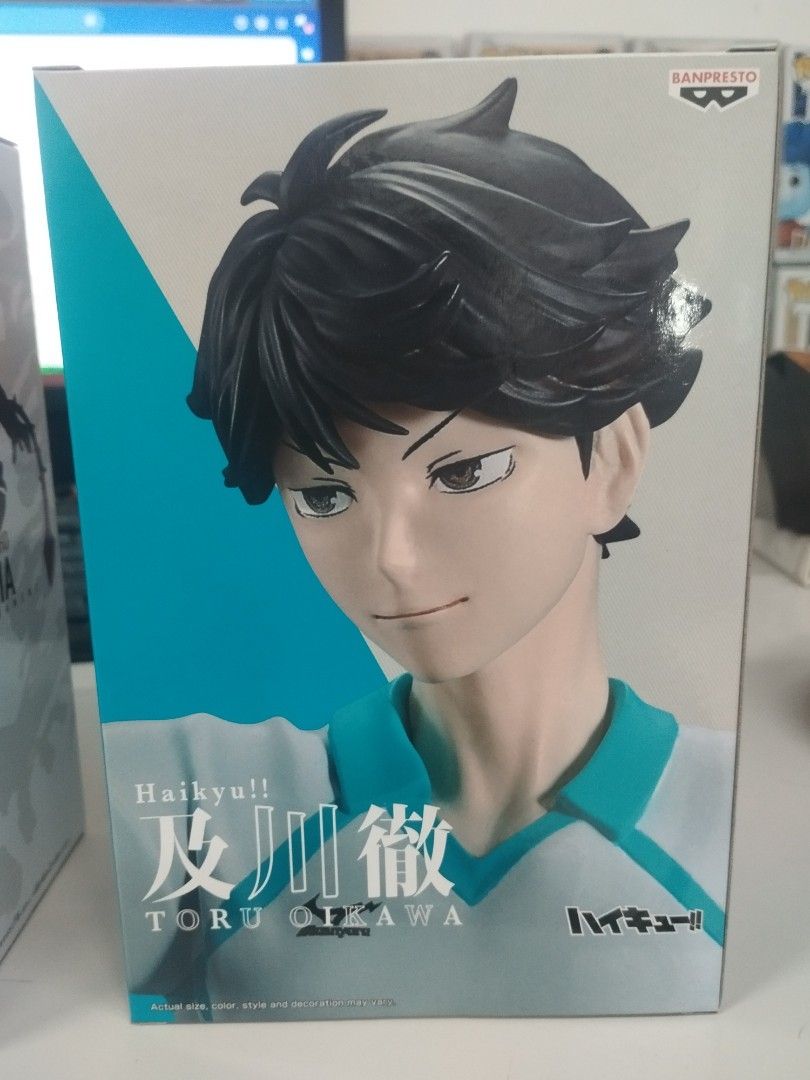 Haikyu!! Toru Oikawa Banpresto (Category: Figurines & Statues) located in Cagayan de Oro. Submitted by maxxson11 (Listing ID 1330985429, Image 2). Description: Haikyu!! Toru Oikawa Brand: Banpresto MISB COD: LBC or JnT.