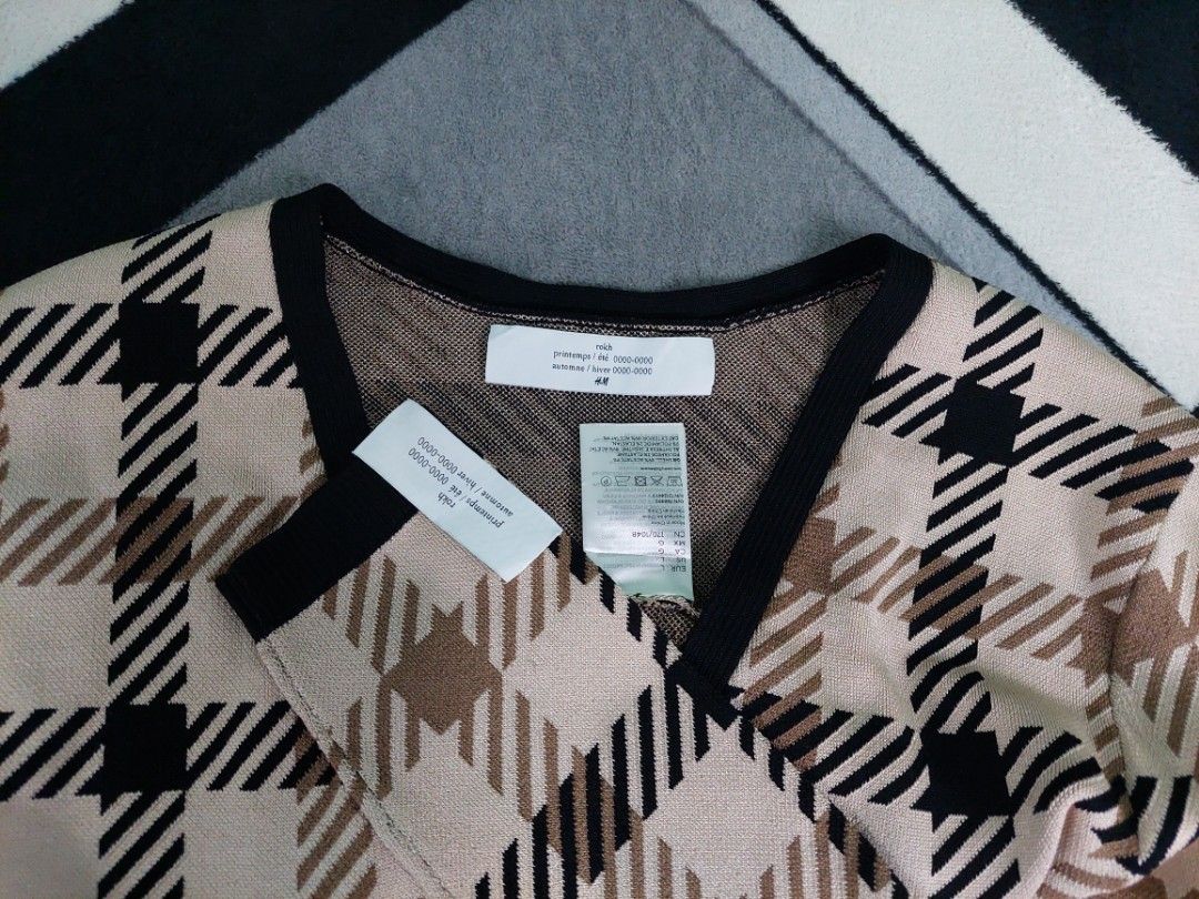 H&M Rokh Jacquard Knit Cardigan (MASIH SANGAT LIKE NEW)