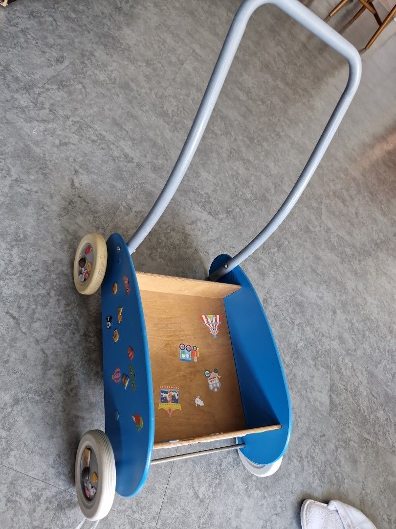 Ikea wooden walker discount